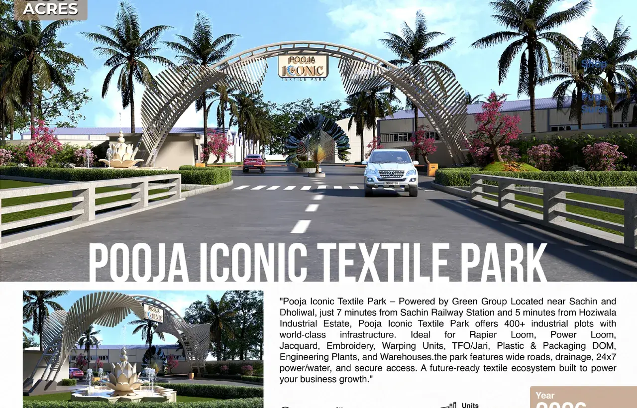 Pooja Iconic Textile Park project visual